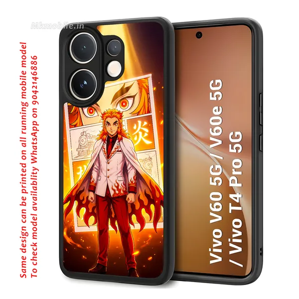 Character_Kyojuro_Rengoku_From_The_Anime_Demon_Slayer_Kimetsu_No_Yaiba_Design_Printed_Premium_Glossy_Back_Case_Cover_With_Camera_Protection_For_Vivo_V60_5G_/_V60e_/_T4_Pro_5G_Mk000435_Bx
