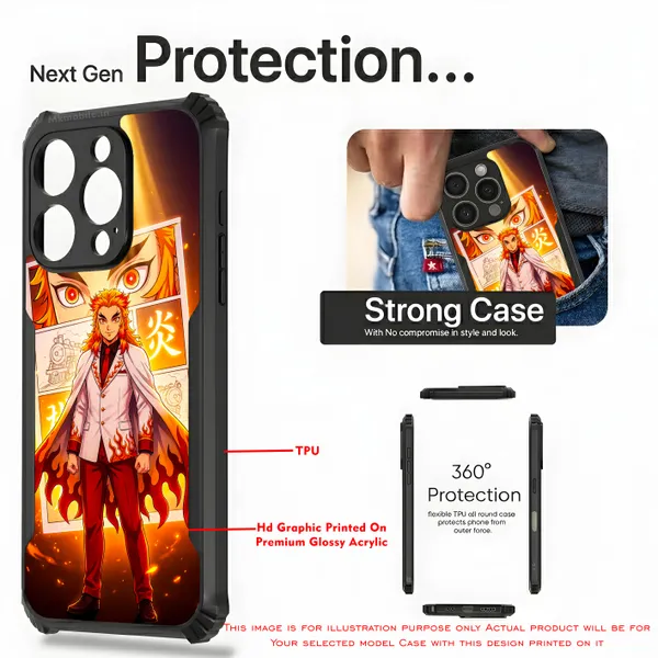 Character_Kyojuro_Rengoku_From_The_Anime_Demon_Slayer_Kimetsu_No_Yaiba__Design_Printed_Bumper_Glossy_Back_Case_Cover_With_Camera_Protection_Mk000435_Bx