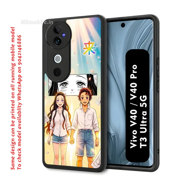 Characters_Tanjiro_Kamado_And_Nezuko_Kamado_From_The_Anime_Demon_Slayer_Kimetsu_No_Yaiba_Design_Printed_Premium_Glossy_Back_Case_Cover_With_Camera_Protection_For_Vivo_V40_5G_/_V40_Pro_5G_/_T3_Ultra_5G_Mk000436_Bx
