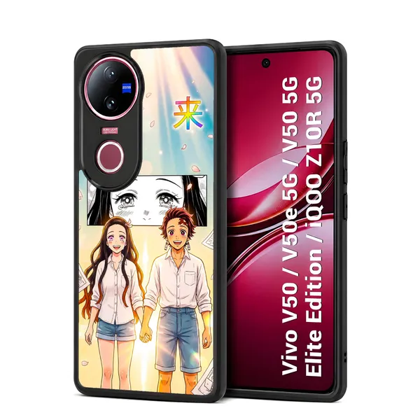 Characters_Tanjiro_Kamado_And_Nezuko_Kamado_From_The_Anime_Demon_Slayer_Kimetsu_No_Yaiba_Design_Printed_Premium_Glossy_Back_Case_Cover_With_Camera_Protection_For_Vivo_V50_/_V50e_/_V50_5g_Elite_Edition_/_iQOO_Z10r_5g_Mk000436_Bx