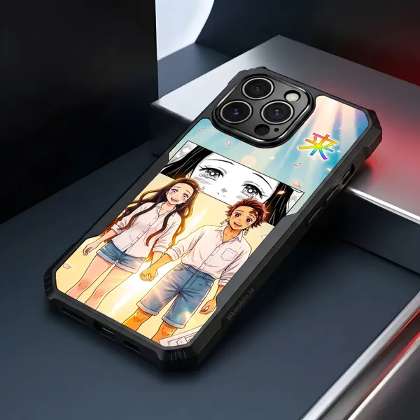 Characters_Tanjiro_Kamado_And_Nezuko_Kamado_From_The_Anime_Demon_Slayer_Kimetsu_No_Yaiba__Design_Printed_Bumper_Glossy_Back_Case_Cover_With_Camera_Protection_Mk000436_Bx