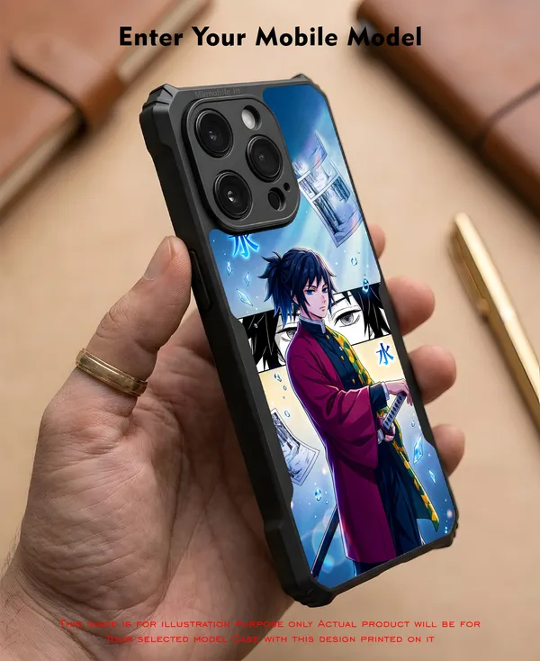 Giyu_Tomioka_From_Anime_Series_Demon_Slayer__Design_Printed_Bumper_Glossy_Back_Case_Cover_With_Camera_Protection_Mk000438_Bx