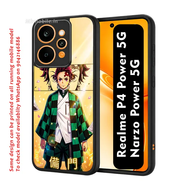 Tanjiro_Kamado_From_The_Anime_Demon_Slayer_Kimetsu_No_Yaiba_Design_Printed_Premium_Glossy_Back_Case_Cover_With_Camera_Protection_For_Realme_P4_Power_5G_/_Narzo_Power_5G_Mk000439_Bx