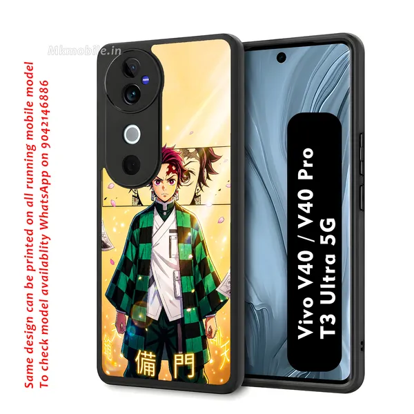 Tanjiro_Kamado_From_The_Anime_Demon_Slayer_Kimetsu_No_Yaiba_Design_Printed_Premium_Glossy_Back_Case_Cover_With_Camera_Protection_For_Vivo_V40_5G_/_V40_Pro_5G_/_T3_Ultra_5G_Mk000439_Bx