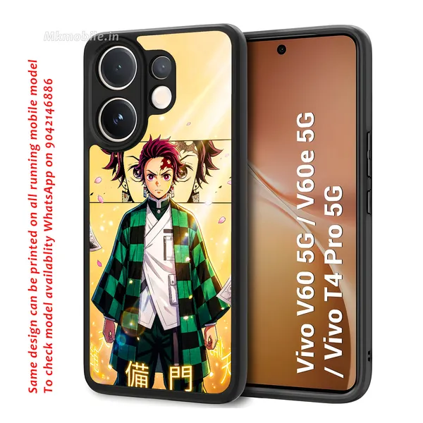 Tanjiro_Kamado_From_The_Anime_Demon_Slayer_Kimetsu_No_Yaiba_Design_Printed_Premium_Glossy_Back_Case_Cover_With_Camera_Protection_For_Vivo_V60_5G_/_V60e_/_T4_Pro_5G_Mk000439_Bx