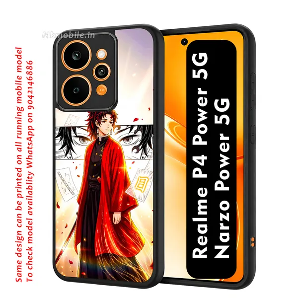 Character_Tanjiro_Kamado_From_Anime_Series_Demon_Slayer_Design_Printed_Premium_Glossy_Back_Case_Cover_With_Camera_Protection_For_Realme_P4_Power_5G_/_Narzo_Power_5G_Mk000440_Bx