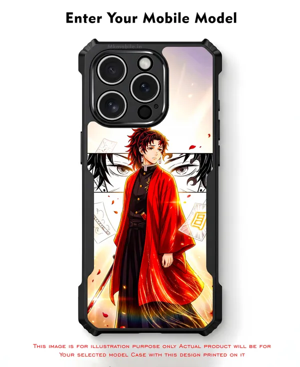 Character_Tanjiro_Kamado_From_Anime_Series_Demon_Slayer__Design_Printed_Bumper_Glossy_Back_Case_Cover_With_Camera_Protection_Mk000440_Bx