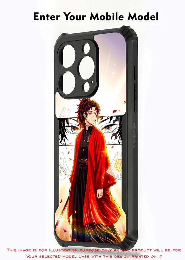 Character_Tanjiro_Kamado_From_Anime_Series_Demon_Slayer__Design_Printed_Bumper_Glossy_Back_Case_Cover_With_Camera_Protection_Mk000440_Bx