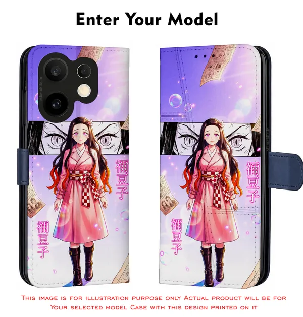 Nezuko_Kamado_From_Anime_Series_Demon_Slayer_Design_Printed_Flip_Case_Cover_With_Camera_Protection_Mk000441_Fcuv