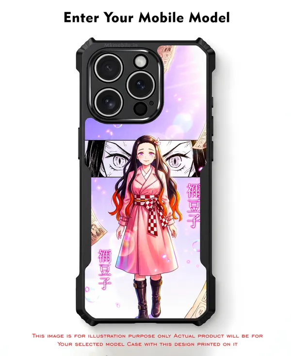 Nezuko_Kamado_From_Anime_Series_Demon_Slayer__Design_Printed_Bumper_Glossy_Back_Case_Cover_With_Camera_Protection_Mk000441_Bx
