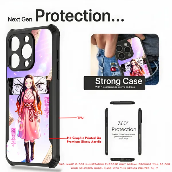 Nezuko_Kamado_From_Anime_Series_Demon_Slayer__Design_Printed_Bumper_Glossy_Back_Case_Cover_With_Camera_Protection_Mk000441_Bx