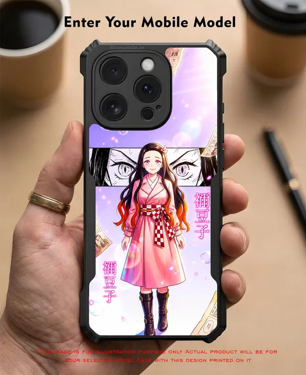 Nezuko_Kamado_From_Anime_Series_Demon_Slayer__Design_Printed_Bumper_Glossy_Back_Case_Cover_With_Camera_Protection_Mk000441_Bx