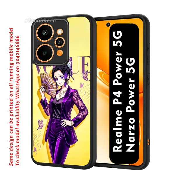Shinobu_Kocho_From_The_Anime_Demon_Slayer_Design_Printed_Premium_Glossy_Back_Case_Cover_With_Camera_Protection_For_Realme_P4_Power_5G_/_Narzo_Power_5G_Mk000442_Bx