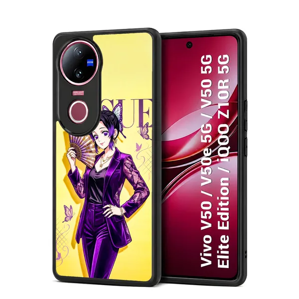 Shinobu_Kocho_From_The_Anime_Demon_Slayer_Design_Printed_Premium_Glossy_Back_Case_Cover_With_Camera_Protection_For_Vivo_V50_/_V50e_/_V50_5g_Elite_Edition_/_iQOO_Z10r_5g_Mk000442_Bx