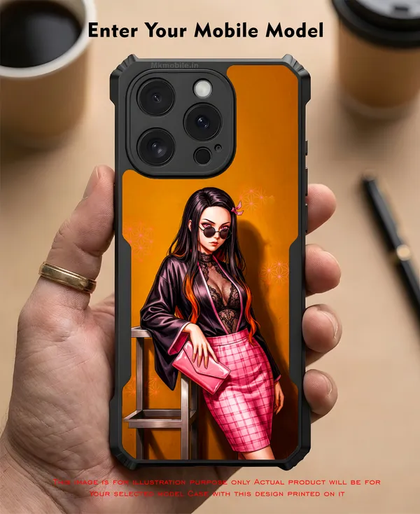 Character_Nezuko_Kamado_From_Anime_Series_Demon_Slayer__Design_Printed_Bumper_Glossy_Back_Case_Cover_With_Camera_Protection_Mk000443_Bx