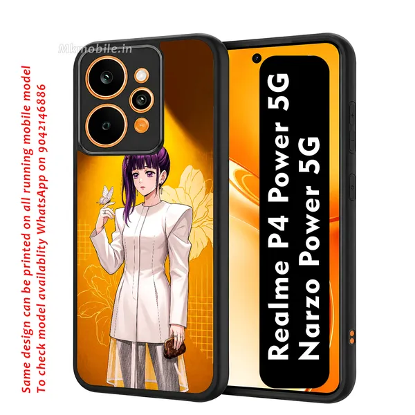 Illustration_Of_Kanao_Tsuyuri_From_The_Anime_Demon_Slayer_Design_Printed_Premium_Glossy_Back_Case_Cover_With_Camera_Protection_For_Realme_P4_Power_5G_/_Narzo_Power_5G_Mk000445_Bx