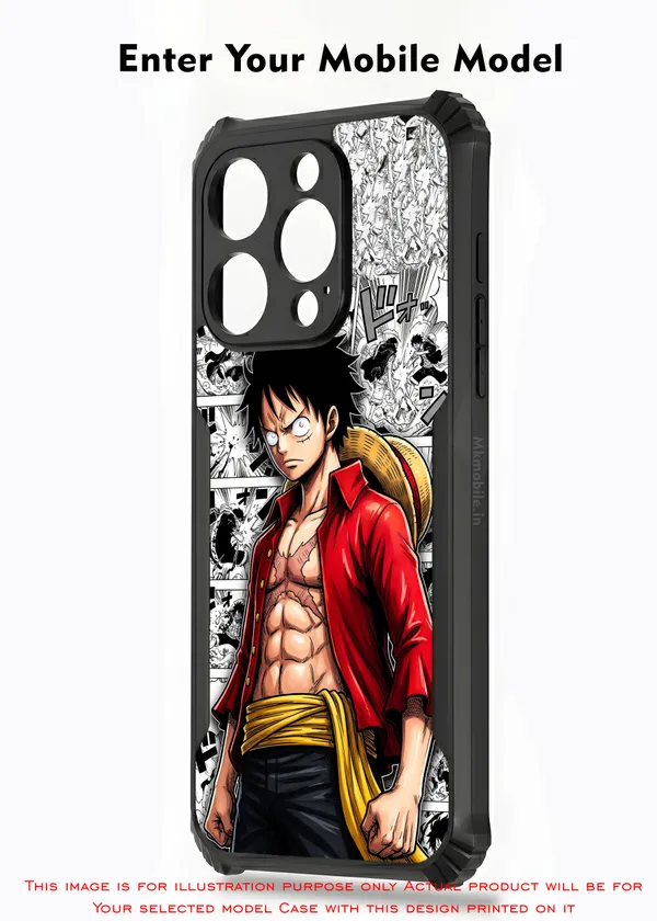 Monkey_D_Luffy_From_Anime_Series_One_Piece__Design_Printed_Bumper_Glossy_Back_Case_Cover_With_Camera_Protection_Mk000447_Bx