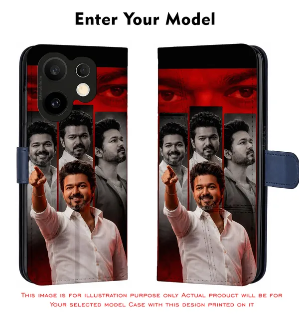 Tvk_Thalapathy_C_Joseph_Vijay_Tamil_Nadu_Chief_Minister_Design_Printed_Flip_Case_Cover_With_Camera_Protection_Mk000448_Fcuv