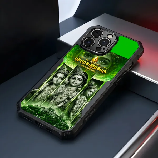 Tamil_God_Murugan_In_Divine_Look__Design_Printed_Bumper_Glossy_Back_Case_Cover_With_Camera_Protection_Mk000449_Bx