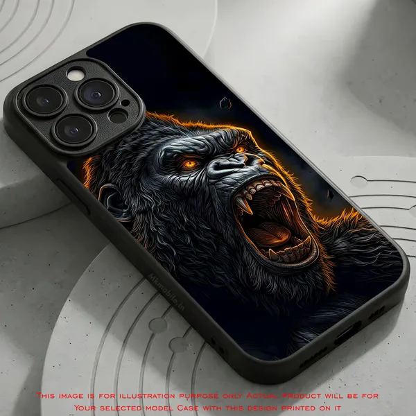 Realistic_Close_Up_Portrait_Of_A_Gorilla_With_Glaring_Red_Eyes_Design_Printed_Premium_Glossy_Back_Case_Cover_With_Camera_Protection_Mk000452_Bx