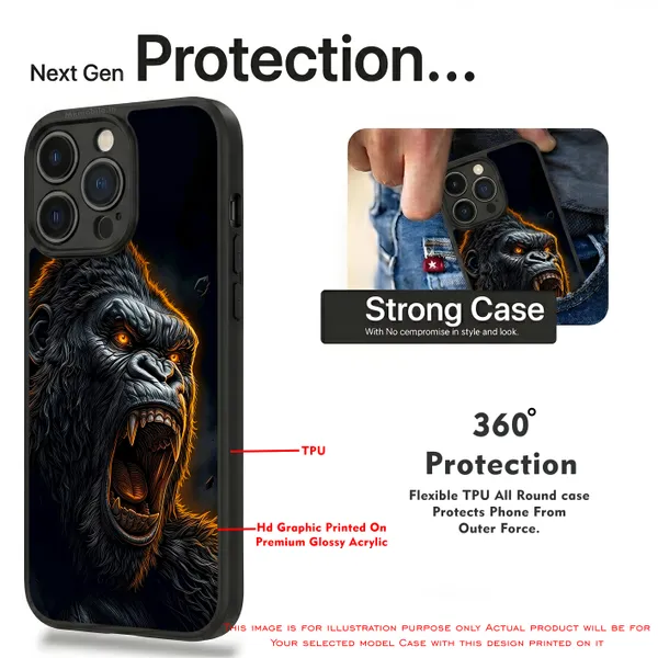 Realistic_Close_Up_Portrait_Of_A_Gorilla_With_Glaring_Red_Eyes_Design_Printed_Premium_Glossy_Back_Case_Cover_With_Camera_Protection_Mk000452_Bx