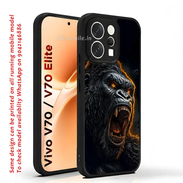 Realistic_Close_Up_Portrait_Of_A_Gorilla_With_Glaring_Red_Eyes_Design_Printed_Premium_Glossy_Back_Case_Cover_With_Camera_Protection_For_Vivo_V70_5G_/_V70_5G_Elite_Mk000452_Bx