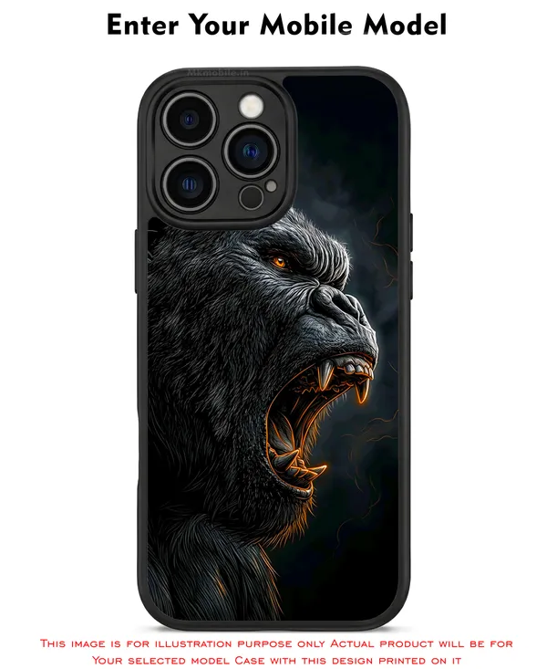 Realistic_Close_Up_Portrait_Of_A_Gorilla_With_Glaring_Red_Eyes_Design_Printed_Premium_Glossy_Back_Case_Cover_With_Camera_Protection_Mk000453_Bx