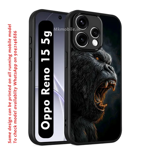 Realistic_Close_Up_Portrait_Of_A_Gorilla_With_Glaring_Red_Eyes_Design_Printed_Premium_Glossy_Back_Case_Cover_With_Camera_Protection_For_OPPO_RENO_15_5g_Mk000453_Bx