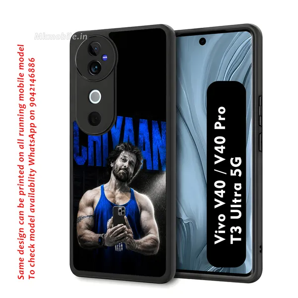 Blue_Toned_Image_Of_Indian_Actor_Chiyaan_Vikram_In_His_Stunning_Physique_Design_Printed_Premium_Glossy_Back_Case_Cover_With_Camera_Protection_For_Vivo_V40_5G_/_V40_Pro_5G_/_T3_Ultra_5G_Mk000454_Bx