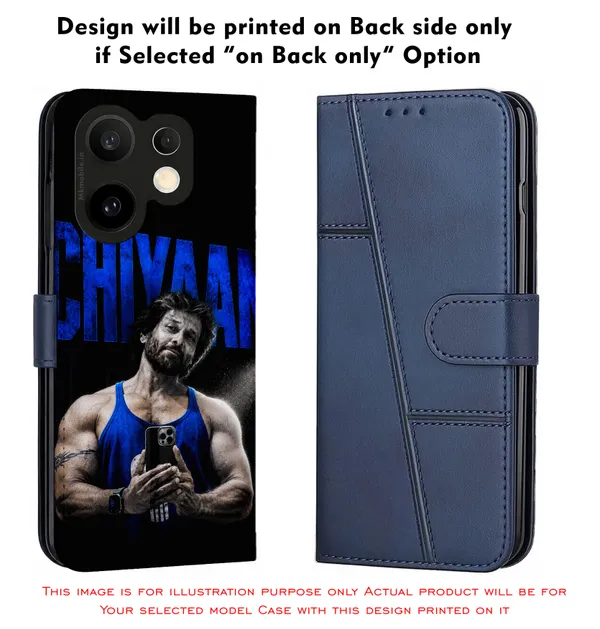 Blue_Toned_Image_Of_Indian_Actor_Chiyaan_Vikram_In_His_Stunning_Physique_Design_Printed_Flip_Case_Cover_With_Camera_Protection_Mk000454_Fcuv