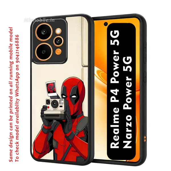 Deadpool_With_The_Camera_Design_Printed_Premium_Glossy_Back_Case_Cover_With_Camera_Protection_For_Realme_P4_Power_5G_/_Narzo_Power_5G_Mk000456_Bx