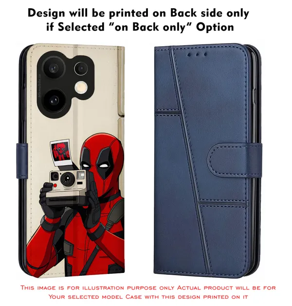 Deadpool_With_The_Camera_Design_Printed_Flip_Case_Cover_With_Camera_Protection_Mk000456_Fcuv