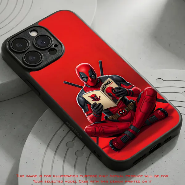 Deadpool_Reading_Book_Design_Printed_Premium_Glossy_Back_Case_Cover_With_Camera_Protection_Mk000459_Bx