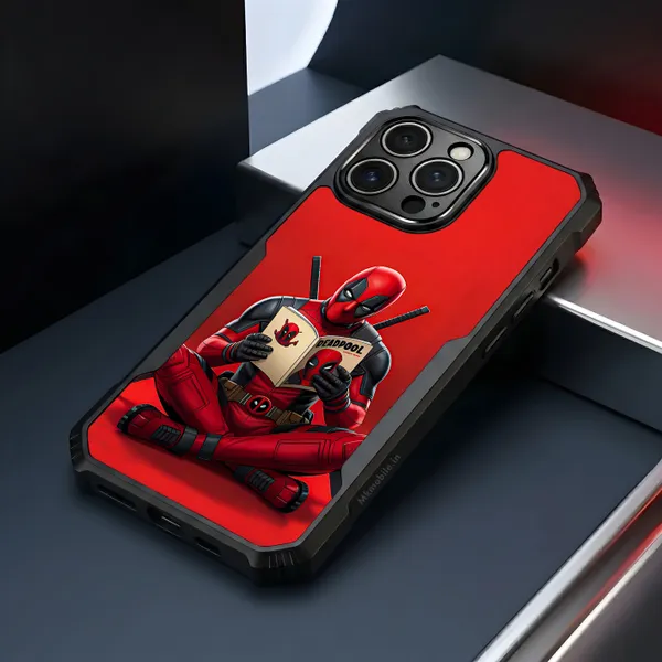 Deadpool_Reading_Book__Design_Printed_Bumper_Glossy_Back_Case_Cover_With_Camera_Protection_Mk000459_Bx
