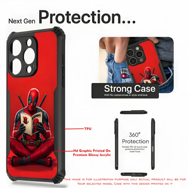 Deadpool_Reading_Book__Design_Printed_Bumper_Glossy_Back_Case_Cover_With_Camera_Protection_Mk000459_Bx