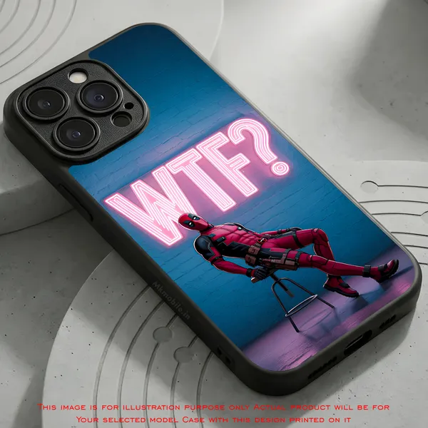 Deadpool_With_Wtf_Neon_Sign_Design_Printed_Premium_Glossy_Back_Case_Cover_With_Camera_Protection_Mk000460_Bx