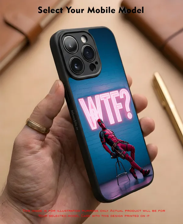 Deadpool_With_Wtf_Neon_Sign_Design_Printed_Premium_Glossy_Back_Case_Cover_With_Camera_Protection_Mk000460_Bx