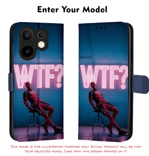 Deadpool_With_Wtf_Neon_Sign_Design_Printed_Flip_Case_Cover_With_Camera_Protection_Mk000460_Fcuv