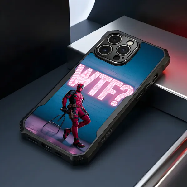 Deadpool_With_Wtf_Neon_Sign__Design_Printed_Bumper_Glossy_Back_Case_Cover_With_Camera_Protection_Mk000460_Bx