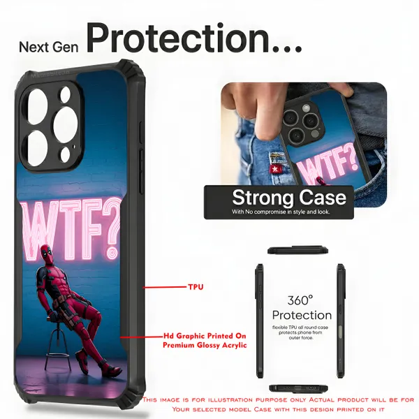 Deadpool_With_Wtf_Neon_Sign__Design_Printed_Bumper_Glossy_Back_Case_Cover_With_Camera_Protection_Mk000460_Bx
