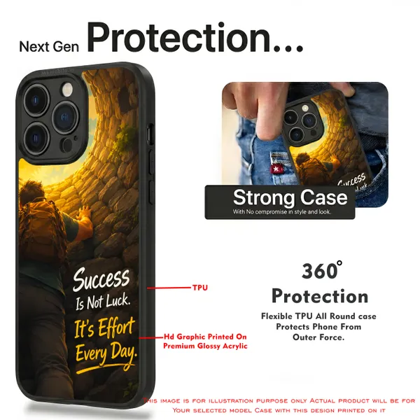 Success_Is_Not_Luck_Its_Effort_Every_Day_Design_Printed_Premium_Glossy_Back_Case_Cover_With_Camera_Protection_Mk000463_Bx