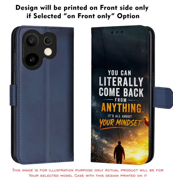You_Can_Literally_Come_Back_From_Anything_Its_All_About_Your_Mindset_Design_Printed_Flip_Case_Cover_With_Camera_Protection_Mk000465_Fcuv