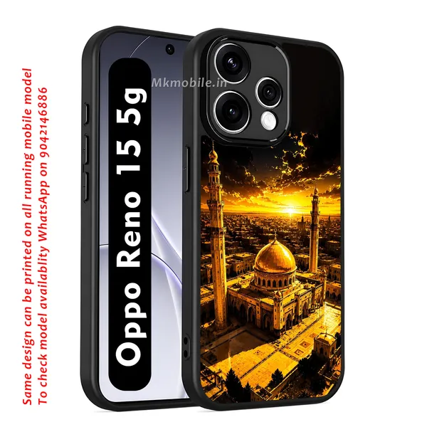 Islamic_Themed_Aesthetic_With_A_Golden_Dome_And_Sunset_Design_Printed_Premium_Glossy_Back_Case_Cover_With_Camera_Protection_For_OPPO_RENO_15_5g_Mk000466_Bx