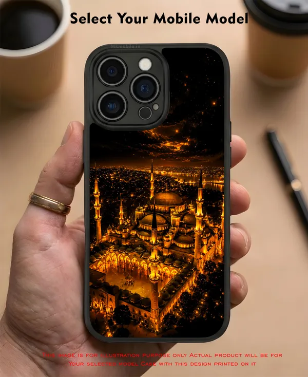 Istanbuls_Famous_Sultan_Ahmed_Mosque_Blue_Mosque_Design_Printed_Premium_Glossy_Back_Case_Cover_With_Camera_Protection_Mk000467_Bx