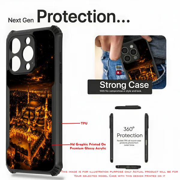 Istanbuls_Famous_Sultan_Ahmed_Mosque_Blue_Mosque__Design_Printed_Bumper_Glossy_Back_Case_Cover_With_Camera_Protection_Mk000467_Bx