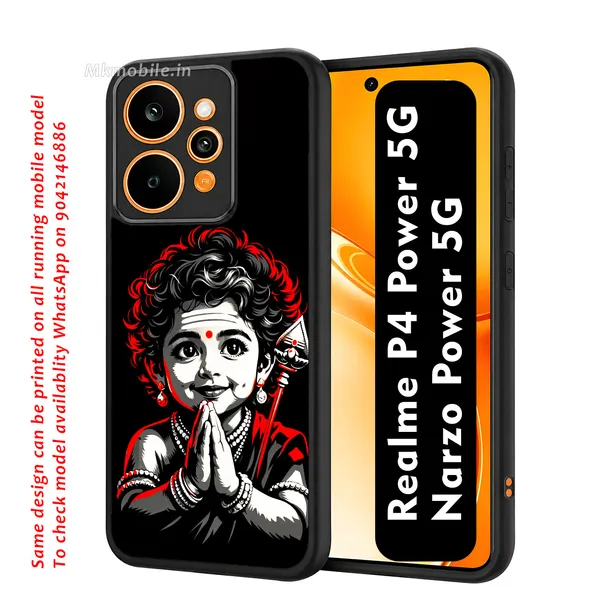 Cute_Baby_Murugan_With_Vel_In_Divine_Look_Design_Printed_Premium_Glossy_Back_Case_Cover_With_Camera_Protection_For_Realme_P4_Power_5G_/_Narzo_Power_5G_Mk000469_Bx