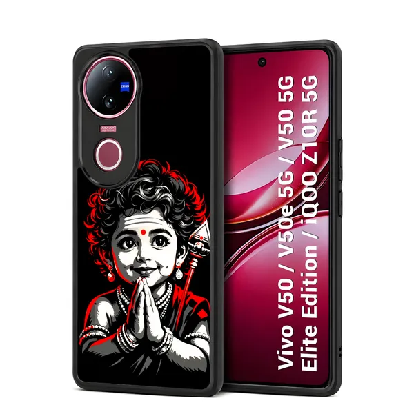 Cute_Baby_Murugan_With_Vel_In_Divine_Look_Design_Printed_Premium_Glossy_Back_Case_Cover_With_Camera_Protection_For_Vivo_V50_/_V50e_/_V50_5g_Elite_Edition_/_iQOO_Z10r_5g_Mk000469_Bx