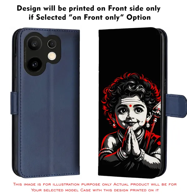 Cute_Baby_Murugan_With_Vel_In_Divine_Look_Design_Printed_Flip_Case_Cover_With_Camera_Protection_Mk000469_Fcuv