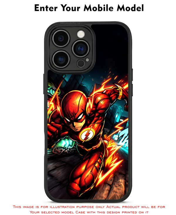 The_Flash_Design_Printed_Premium_Glossy_Back_Case_Cover_With_Camera_Protection_Mk000470_Bx