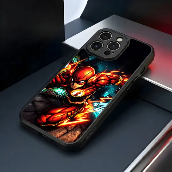 The_Flash_Design_Printed_Premium_Glossy_Back_Case_Cover_With_Camera_Protection_Mk000470_Bx
